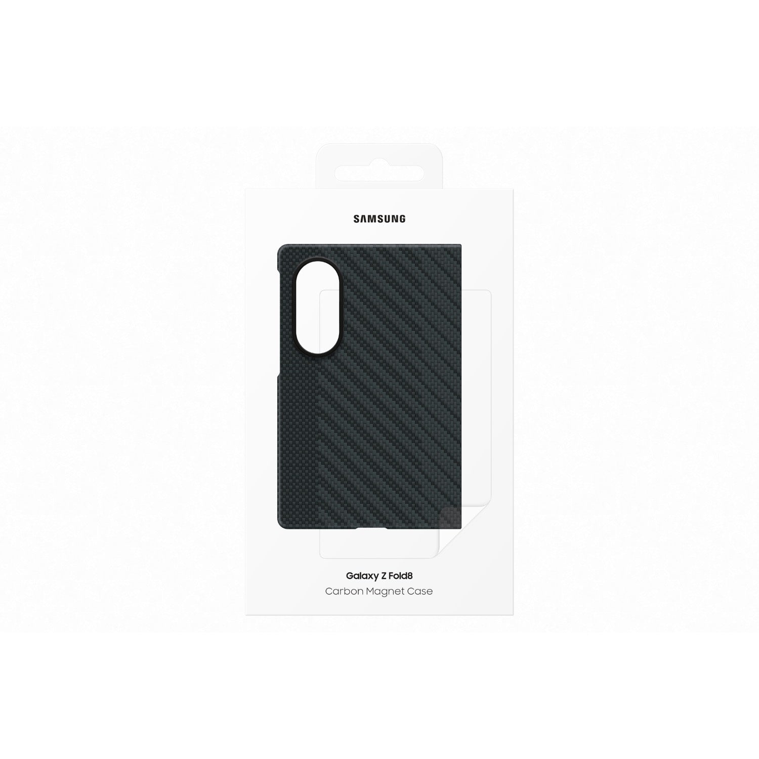 Samsung Galaxy Z Fold8 Carbon Magnet Case - Black - Black