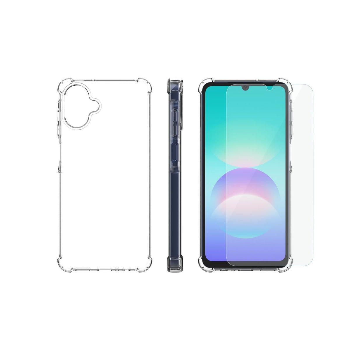 Samsung Mobeen 2-in-1 Bundle for Samsung Galaxy A18 - Clear - Clear