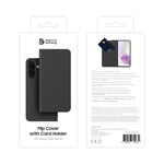 Samsung Mobeen Flip Case With Card Slot Samsung Galaxy A36 - Black - Black