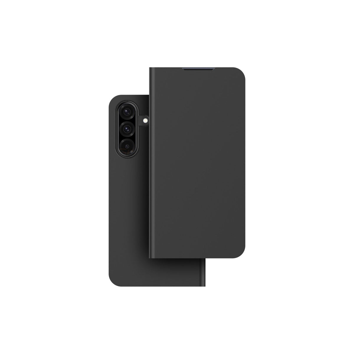 Samsung Mobeen Flip Case With Card Slot Samsung Galaxy A36 - Black - Black