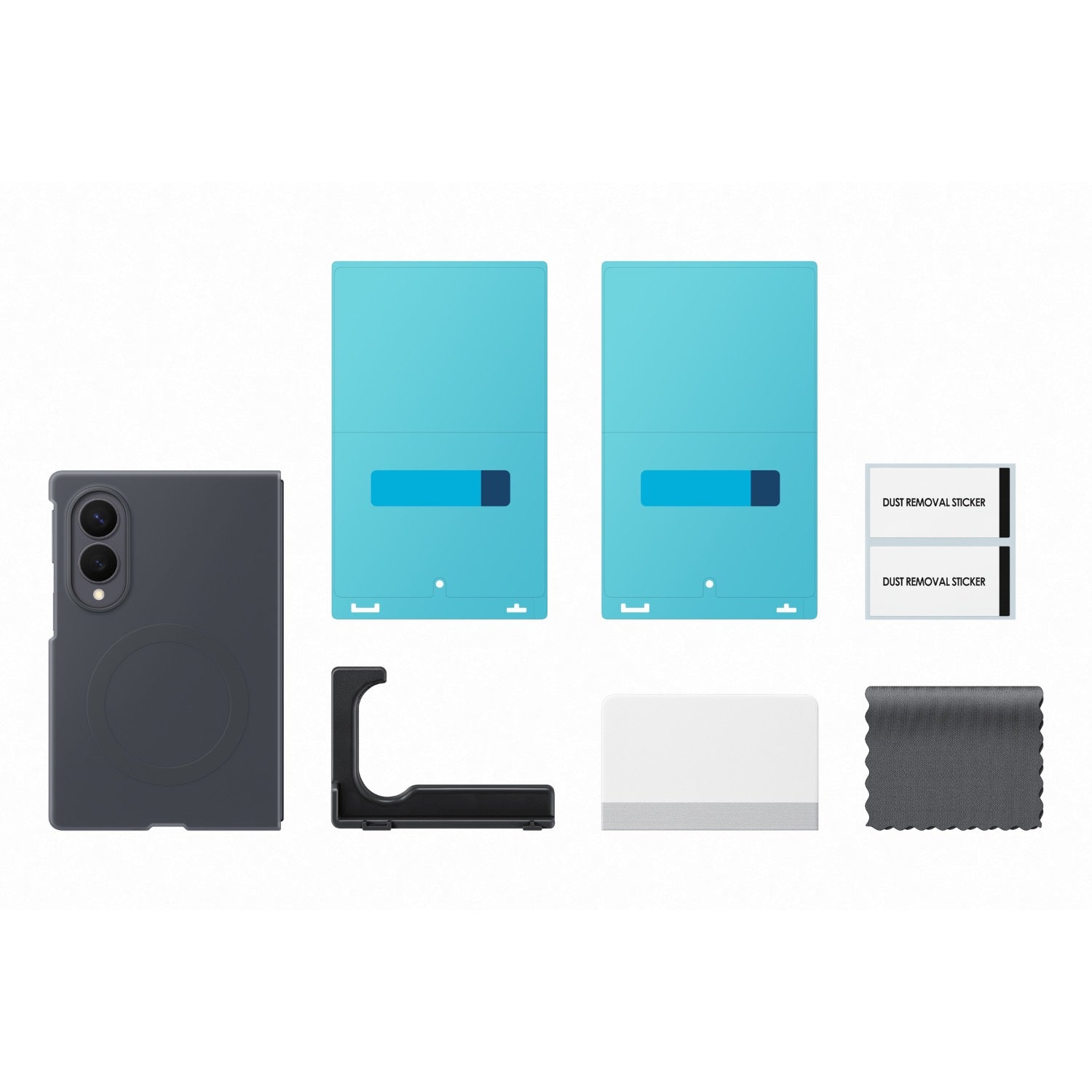 Samsung Silicone Magnet Cover Samsung Galaxy Z Fold8 - Black - Black