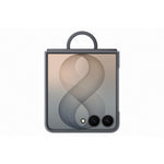 Samsung Silicone Magnet Cover With Ring Samsung Galaxy Z Flip8 - Black - Black