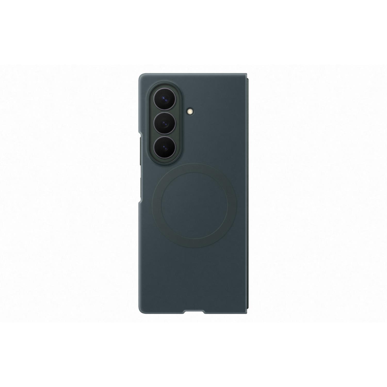 Samsung Silicone Magnet Cover With Ring - Samsung Galaxy Z Fold8 Ultra - Green - Green