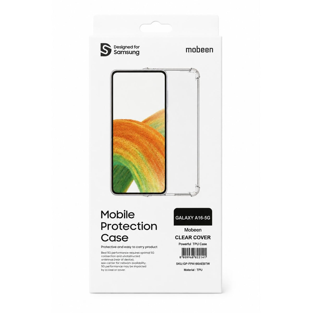 Samsung SMAPP Clear Case for Samsung Galaxy A16 - Clear - Clear