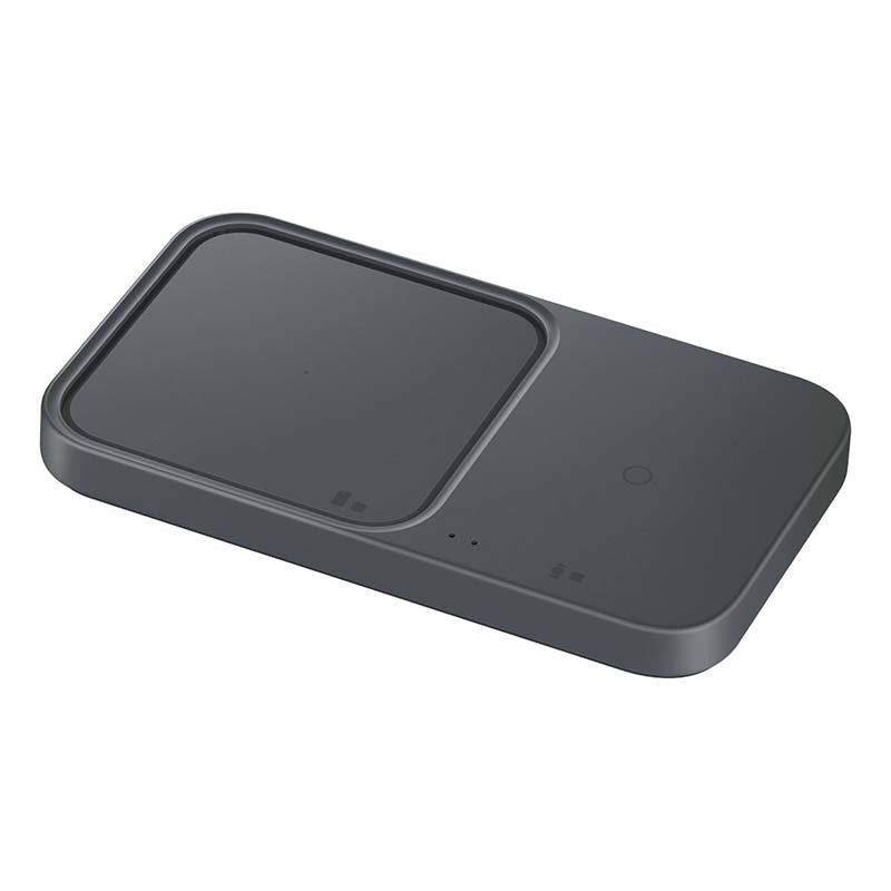 Samsung Wireless Charger Duo Without Travel Adapter - Black - Black