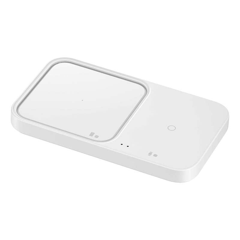 Samsung Wireless Charger Duo Without Travel Adapter - White - White