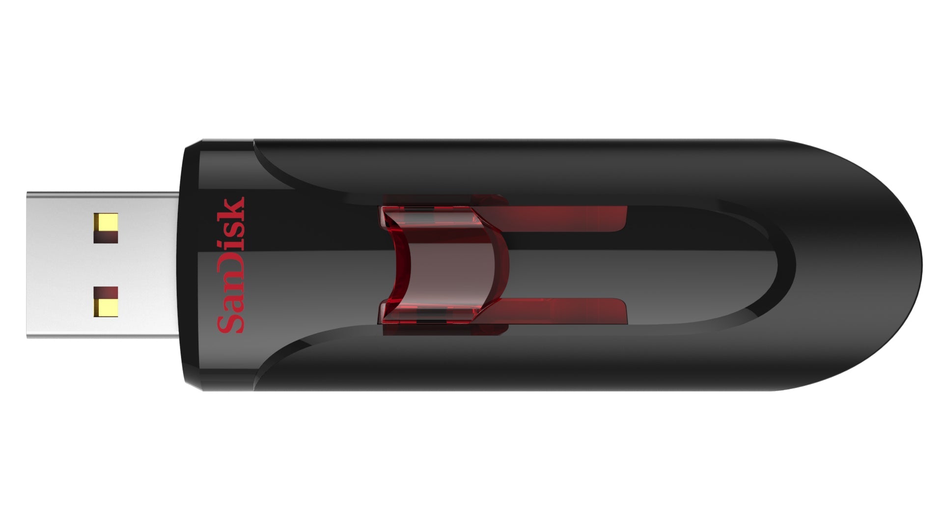 SanDisk Cruzer Glide USB 3.0 32GB - Black / Red