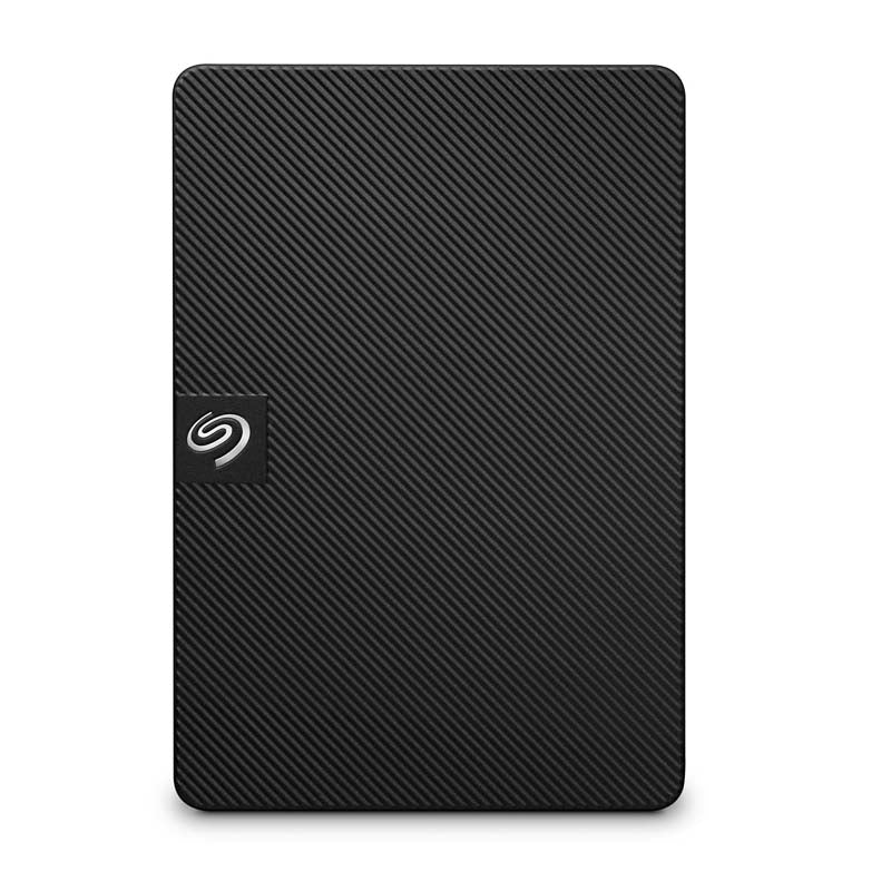 Seagate Expansion 4TB Portable Hard Drive - Black - Black