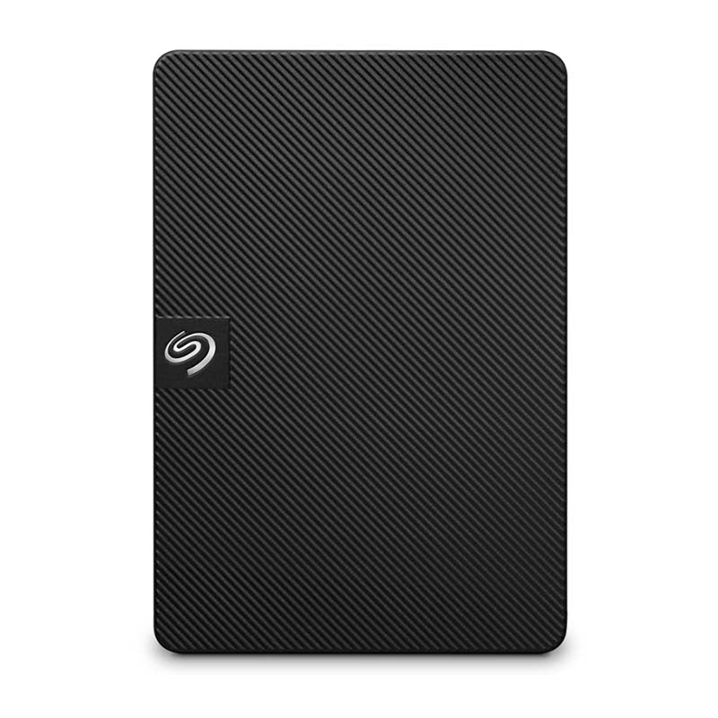 Seagate Expansion 5TB Portable Hard Drive - Black - Black
