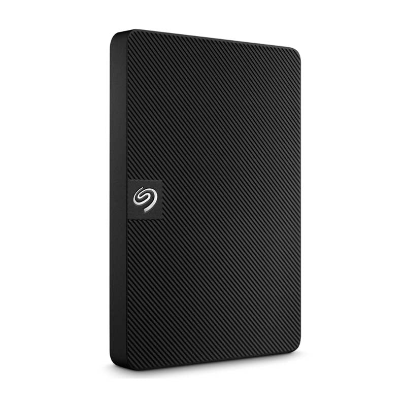 Seagate HDD External Expansion 2TB Portable Hard Drive - Black - Black