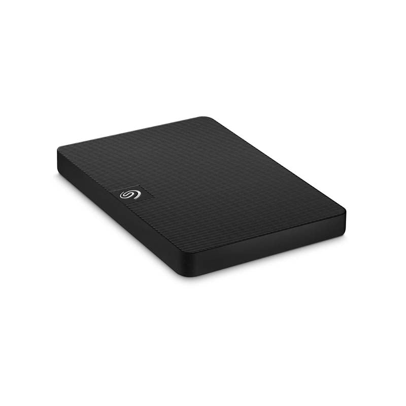 Seagate HDD External Expansion 2TB Portable Hard Drive - Black - Black