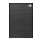 Seagate One Touch 4TB USB A Portable Hard Drive - Black - Black