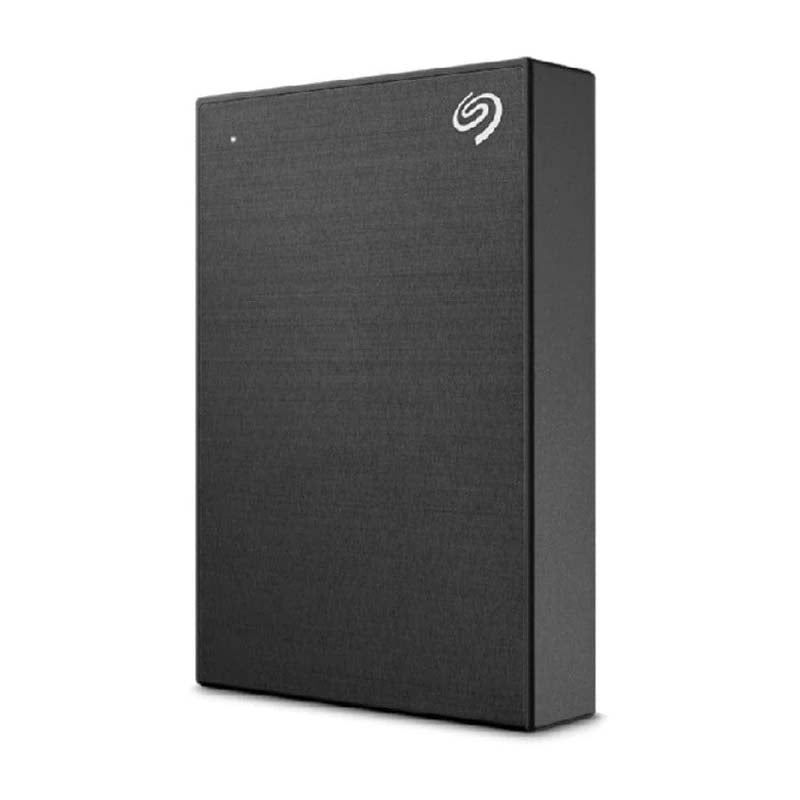 Seagate One Touch 4TB USB A Portable Hard Drive - Black - Black