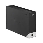 Seagate One Touch Desktop Hub 6TB USB A External Hard Drive - Black - Black