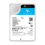 Seagate SkyHawk AI 3.5-inch 24TB Internal Hard Drive - Black
