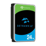 Seagate SkyHawk AI 3.5-inch 24TB Internal Hard Drive - Black