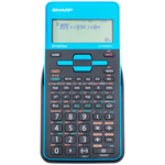Sharp EL-W535SAII Scientific Calculator - Blue - Blue - Education and learning