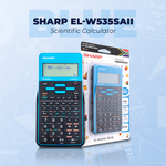 Sharp EL-W535SAII Scientific Calculator - Blue - Blue - Education and learning