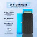 Sharp EL-W535SAII Scientific Calculator - Blue - Blue - Education and learning