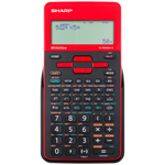 Sharp EL-W535SAII Scientific Calculator - Red - Red - Education and learning