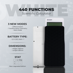 Sharp EL-W535SAII Scientific Calculator - White - White - Education and learning
