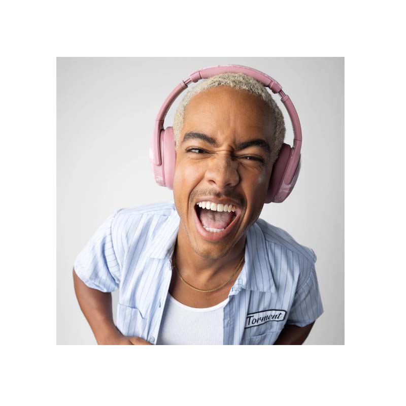 Skullcandy Crusher Evo Sensory Bass Headphones With Personal Sound - Washed Rose - Pink
