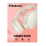Skullcandy Hesh Evo Wireless Headphones - Bone / Orange - White