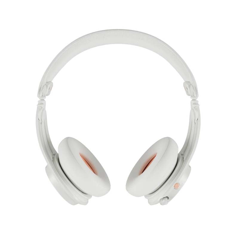 Skullcandy Icon ANC Wireless On-Ear Headphones - Bone / Orange - White/Orange