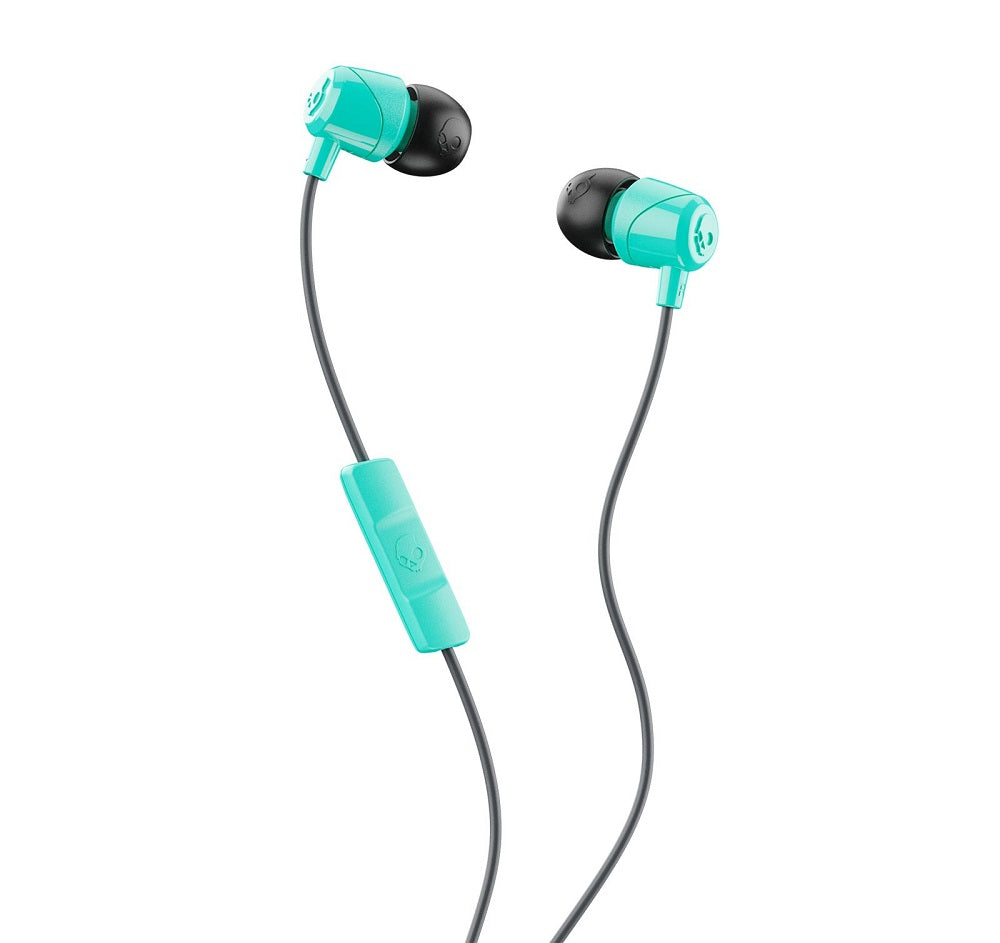 SkullCandy Jib In-Ear Earbuds with Mic - Miami / Black - Blue