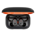Skullcandy Push Active True Wireless Earbuds - True Black/ Orange - Black