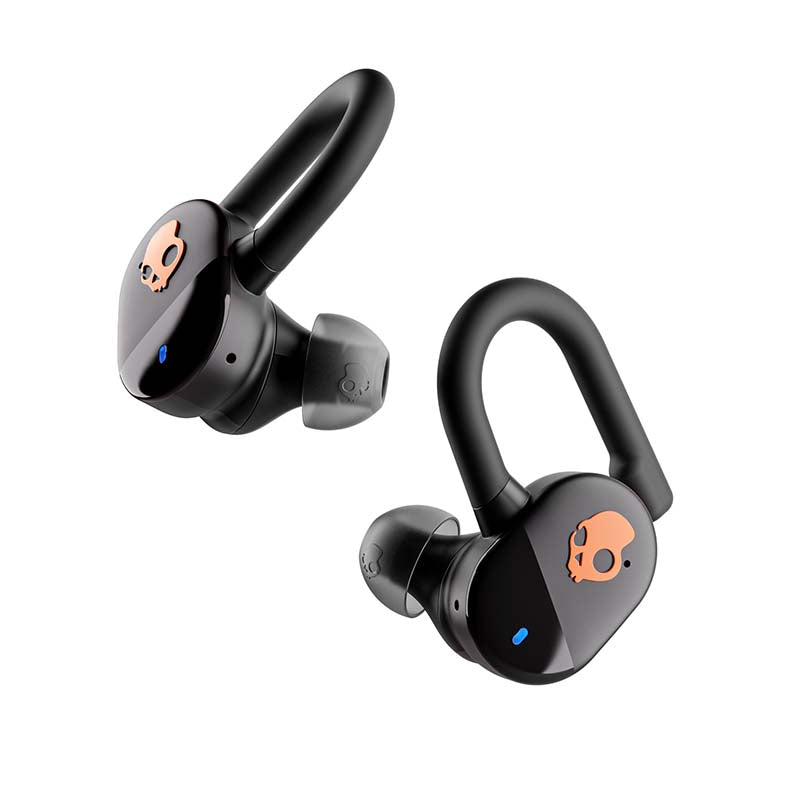 Skullcandy Push Play Active True Wireless Earbuds - Black / Orange - Orange / Black