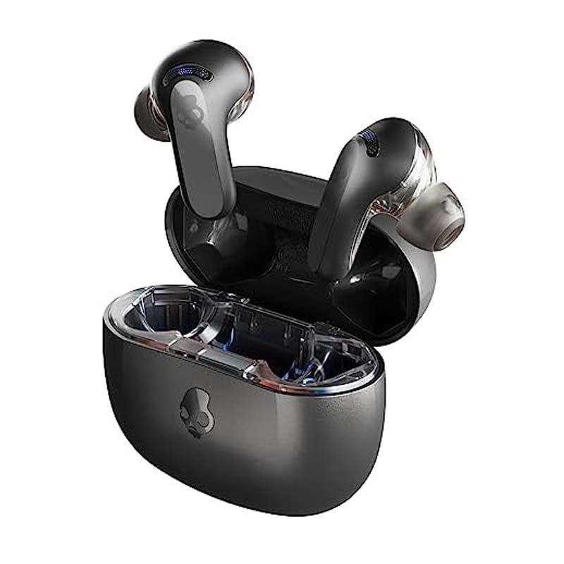 Skullcandy Rail ANC True Wireless Earbuds - Black - Black