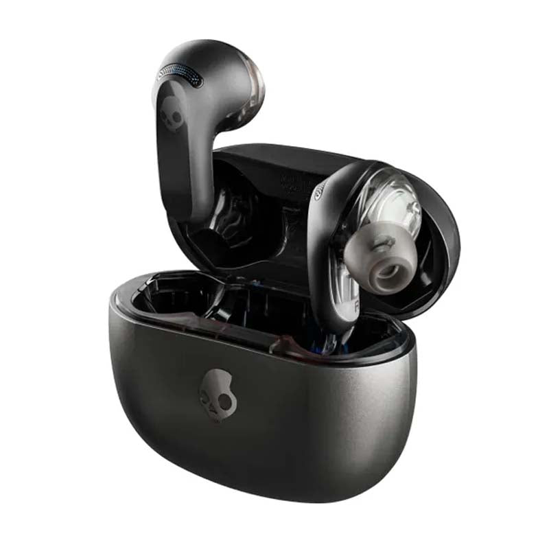 Skullcandy Rail ANC True Wireless Earbuds - Black - Black