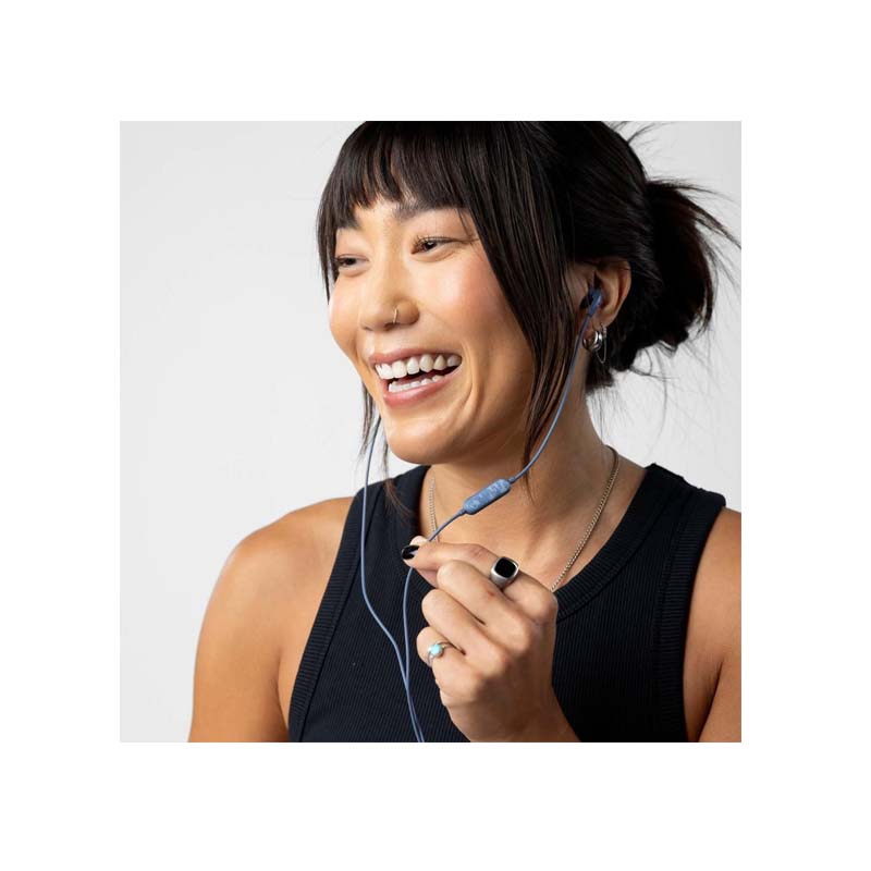 Skullcandy Set Wired In-Ear Earbuds - Washed Denim - Blue