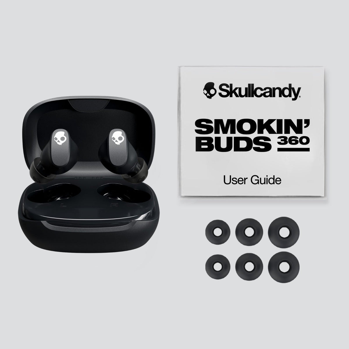 Skullcandy Smokin’ Buds® 360 Earbuds - Black - True Black