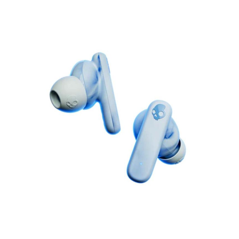 Skullcandy Bundle Crusher 3 Wireless Over-Ear Headphones + Ecobuds True Wireless Earbuds - Black & Glacier Blue
