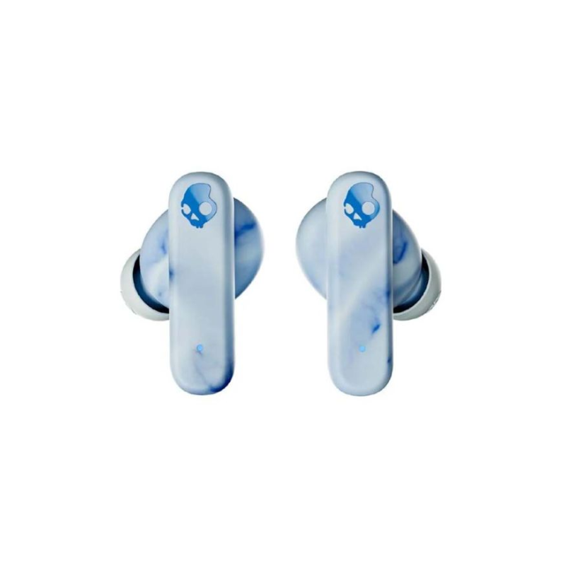 Skullcandy Bundle Crusher 3 Wireless Over-Ear Headphones + Ecobuds True Wireless Earbuds - Black & Glacier Blue