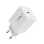 Snug 1 Port 45W PD Home Charger With Type C Cable - White - White