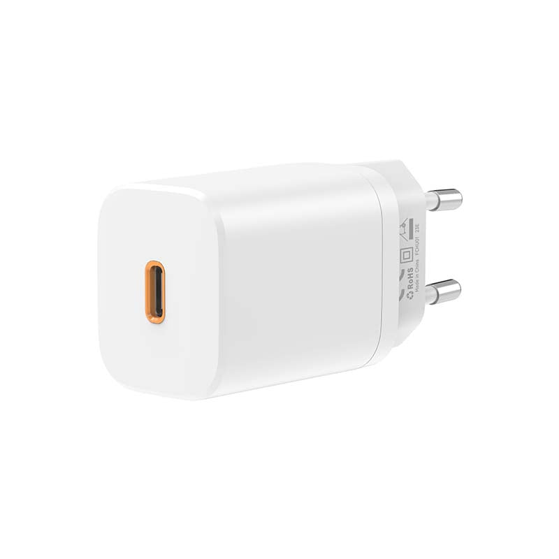 Snug 1 Port PD GaN Wall Charger 33W - White - White