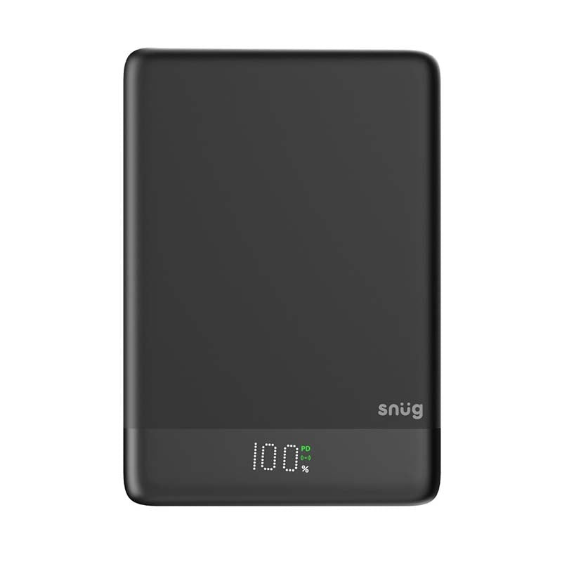 Snug 10000mAh Magnetic Powerbank - Black - Black