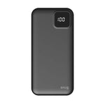 Snug 10000mAh Square Digital Powerbank - Black - Black