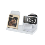 Snug 4-In-1 Wireless Stand Charger 15W - White - White
