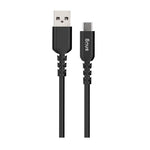 Snug Car Juice Dual USB Port Car Charger With Type-C Cable - Black - Black