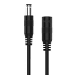 Snug DC Male To DC Female Extension - Black