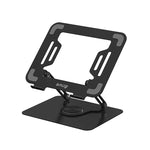 Snug Multi Angle Rotating Base Laptop Stand - Black - Black