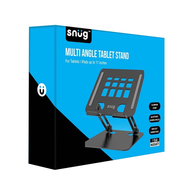 Snug Multi Angle Tablet Stand - Black - Black