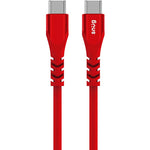 Snug Type C To Type C Silicone Cable 1.2m - Red