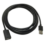 Snug USB 2.0 Extension Cable 3 Meters - Black - Black