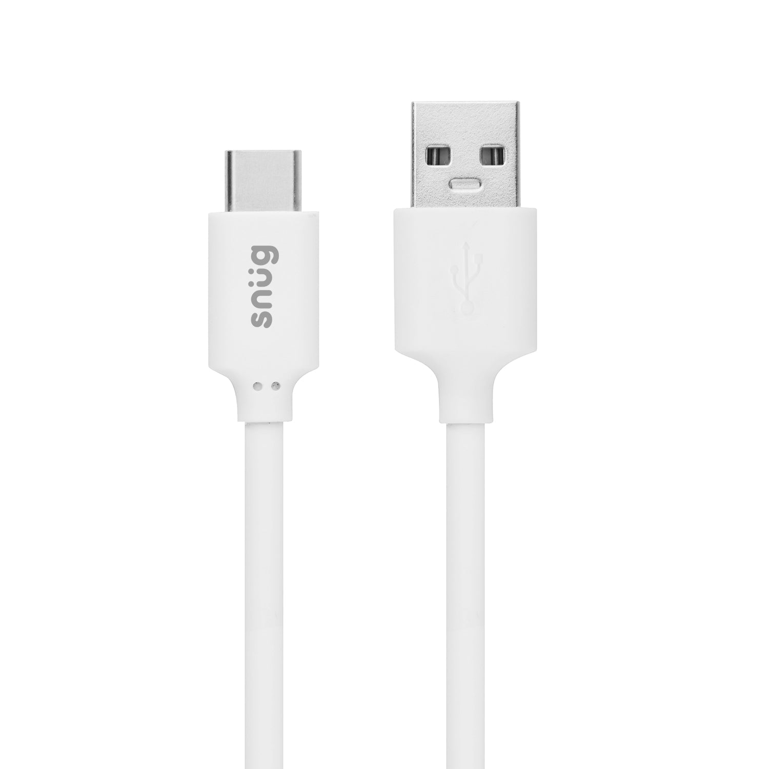 Snug USB to Type C Cable 1.2M - White - White - White