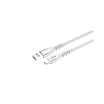 Snug USB To Type-C Silicone Cable 1.2 Meter - White - White
